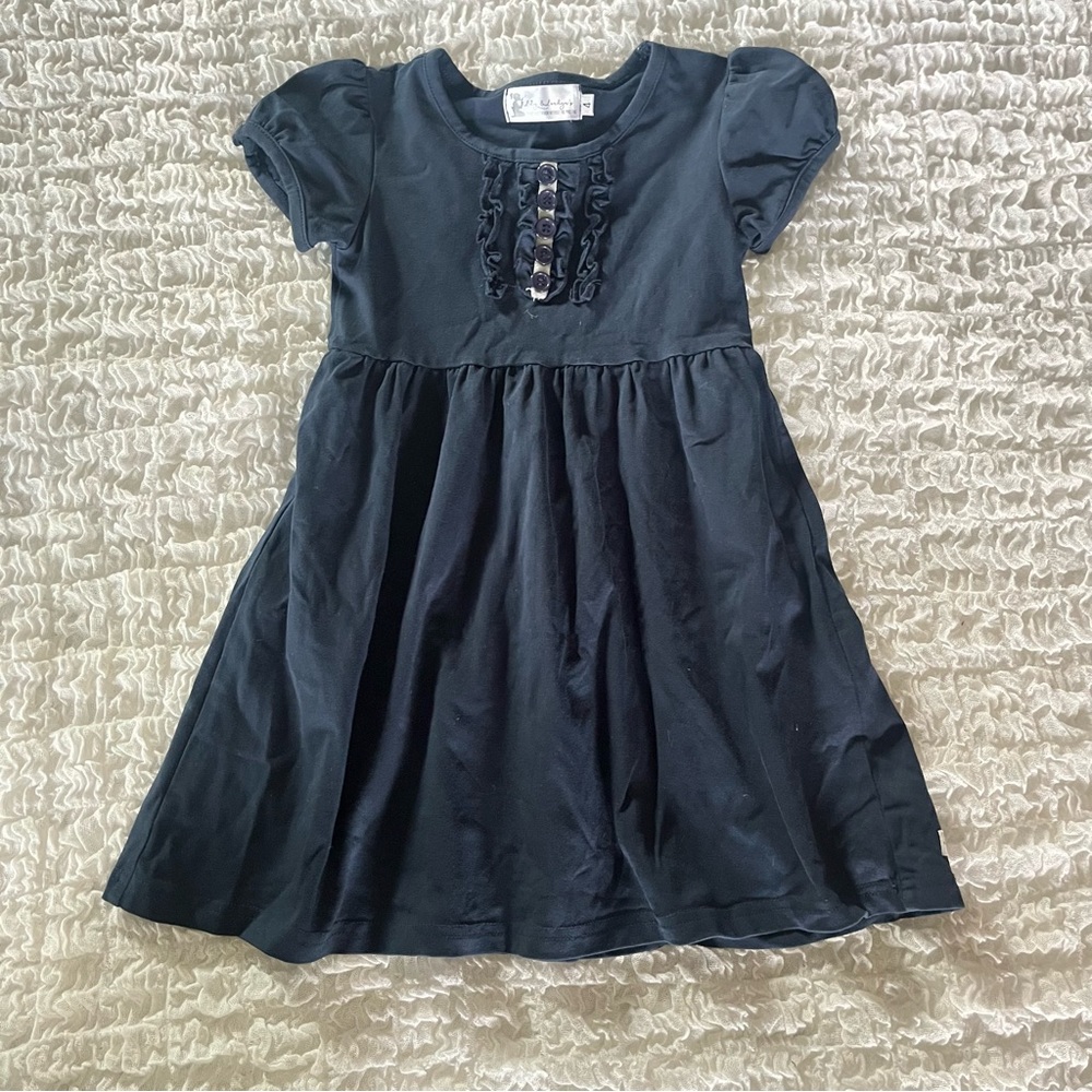 Lily & Londyn’s navy short sleeve boutique dress size 4 girls